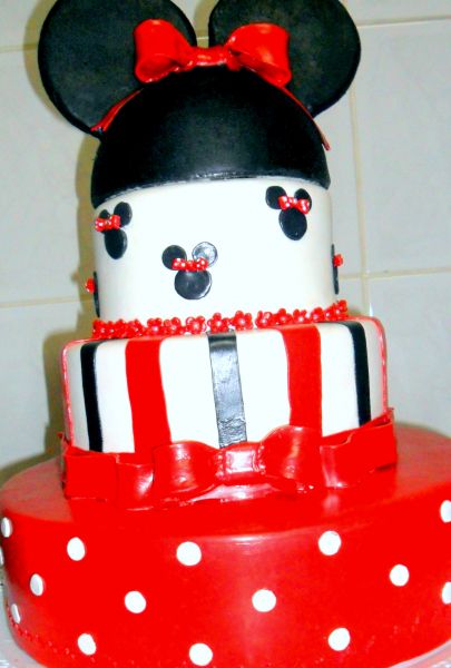 Bolo Cenográfico Minnie